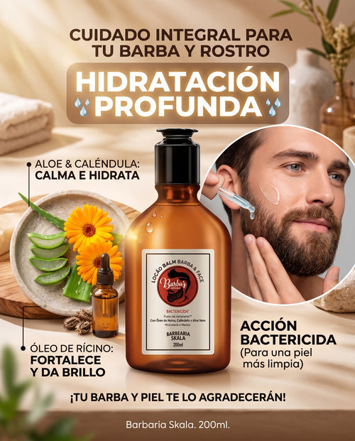 LOCION PARA HOMBRE BARBA SKALA 200ML
